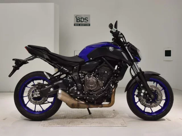 Yamaha MT-07A лот № 5063 оценка 5  с аукциона в Японии
