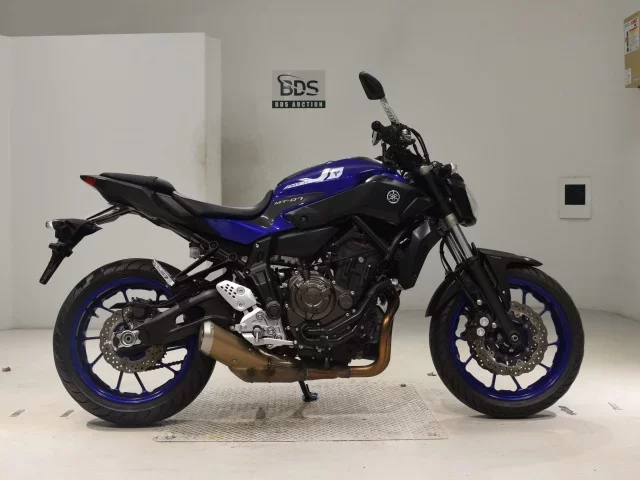 Yamaha MT-07A лот № 0382 оценка 5  с аукциона в Японии