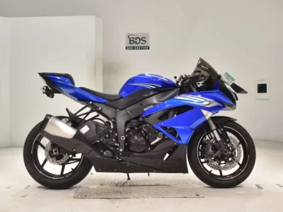 Kawasaki ZX-6R  с аукциона в Японии