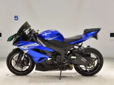 Kawasaki ZX-6R  с аукциона в Японии