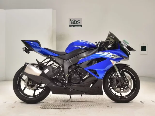 Kawasaki ZX-6R лот № 5080 оценка 5  с аукциона в Японии