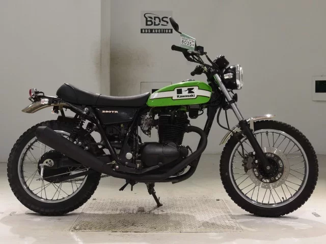 Kawasaki 250TR лот № 8035 оценка 4  с аукциона в Японии