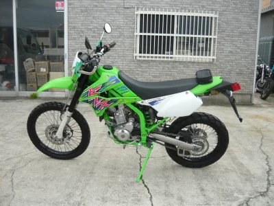 Kawasaki KLX250  с аукциона в Японии