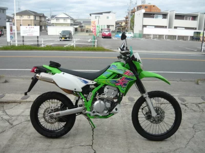 Kawasaki KLX250  с аукциона в Японии