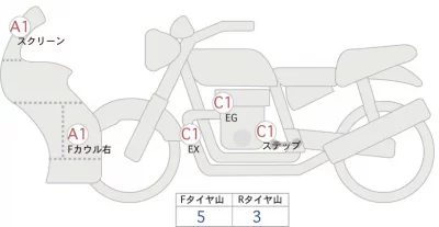 Kawasaki Ninja 650 лот № 00044 оценка 5  с аукциона в Японии 0