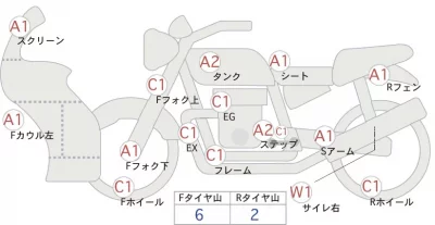Suzuki JIKUSA-SF250 лот № 00073 оценка 4  с аукциона в Японии 0