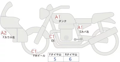 Yamaha Tenere700 лот № 00090 оценка 4  с аукциона в Японии 0