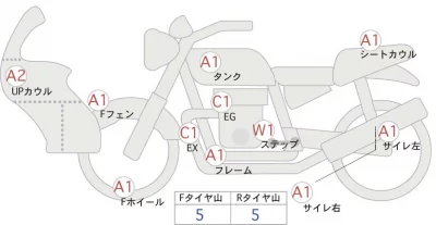 Harley-Davidson HARLEYFLHXS лот № 02089 оценка 4  с аукциона в Японии 0