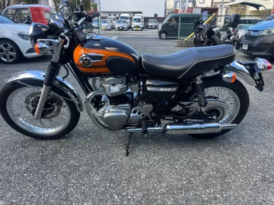 Kawasaki W800 Final  с аукциона в Японии