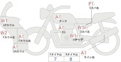 Yamaha YZF-R25 ABS лот № 04297 оценка 4  с аукциона в Японии 0
