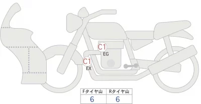Kawasaki NINJA ZX-6R ABS лот № 04315 оценка 5  с аукциона в Японии 0