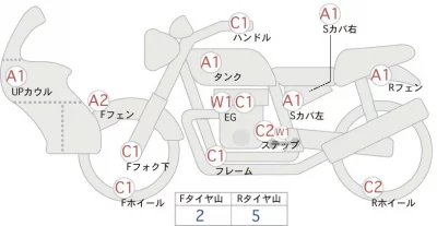 Harley-Davidson HARLEYFLHXS лот № 00324 оценка 4  с аукциона в Японии 0