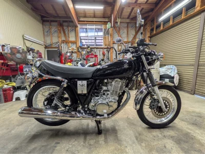 Yamaha SR400-1  с аукциона в Японии