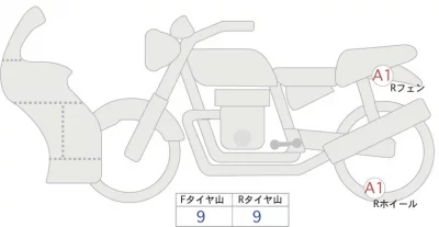 Yamaha YZF-R7 лот № 04375 оценка 5  с аукциона в Японии 0