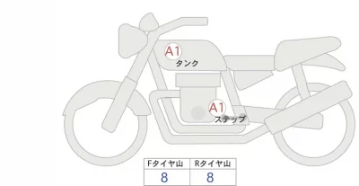 Yamaha MT-09 SP ABS лот № 04395 оценка 5  с аукциона в Японии 0