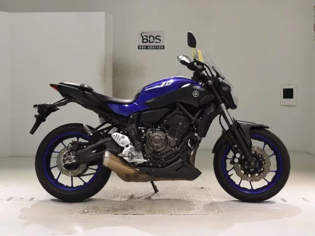 Yamaha MT-07A лот № 7806 оценка 5  с аукциона в Японии