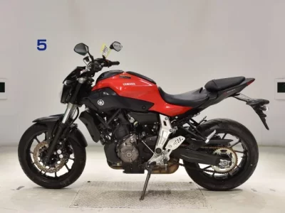 Yamaha MT-07  с аукциона в Японии