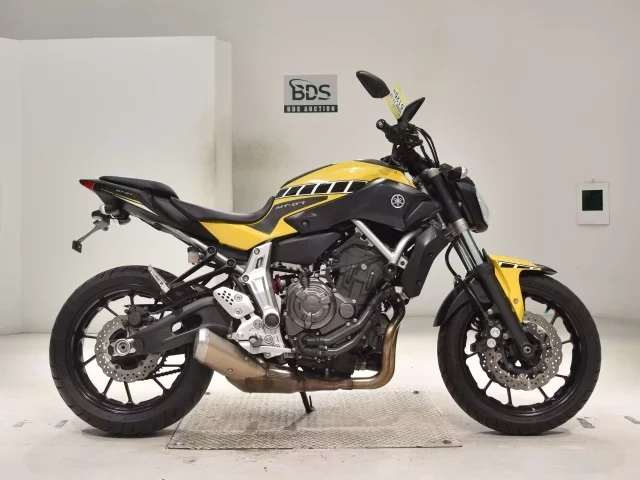 Yamaha MT-07 лот № 5125 оценка 4  с аукциона в Японии