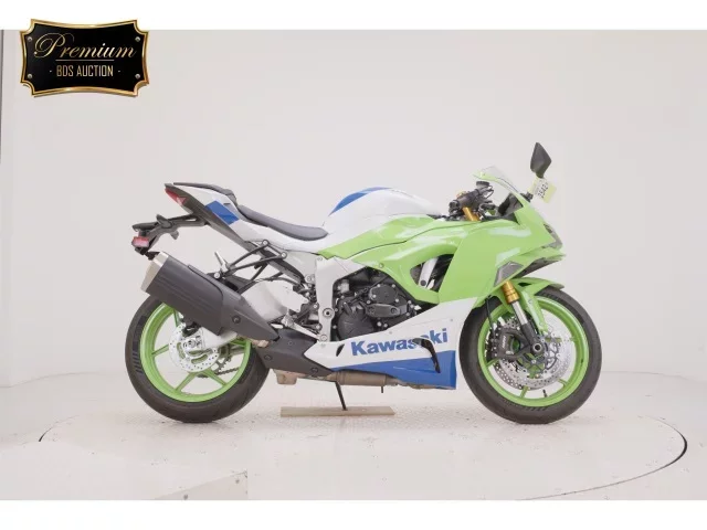 Kawasaki ZX-6RA лот № 2542 оценка 7  с аукциона в Японии
