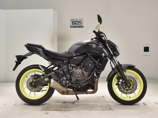 Yamaha MT-07A лот № 7701 оценка 4  с аукциона в Японии
