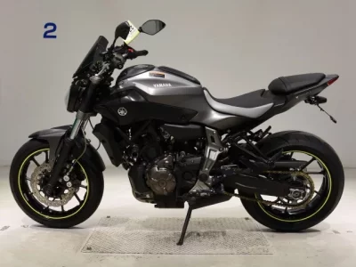Yamaha MT-07  с аукциона в Японии