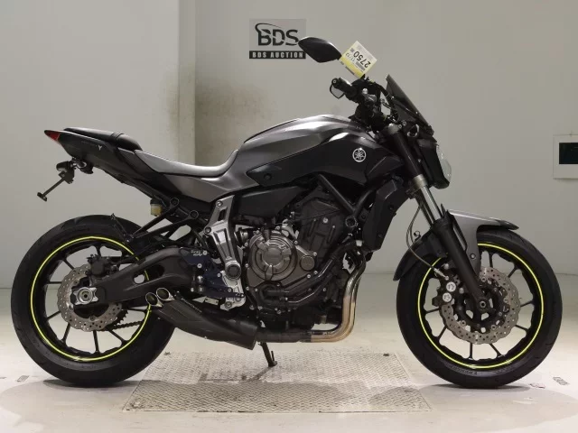 Yamaha MT-07 лот № 2750 оценка 5  с аукциона в Японии