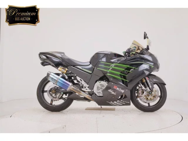 Kawasaki ZX-14RA лот № 0042 оценка 4  с аукциона в Японии
