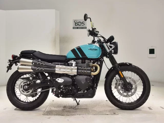 Triumph  SCRAMBLER лот № 0547 оценка 8  с аукциона в Японии