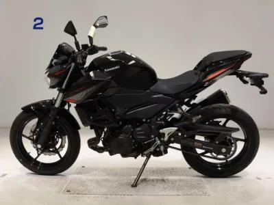 Kawasaki Z400-2  с аукциона в Японии