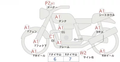 Honda REBEL лот № 00084 оценка 4  с аукциона в Японии 0