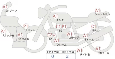 Kawasaki NINJA ZX-10R лот № 00091 оценка 4  с аукциона в Японии 0