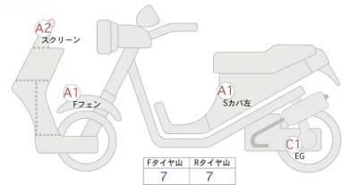 Yamaha T-MAX560 TECHMAX ABS лот № 00153 оценка 4  с аукциона в Японии 0