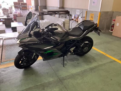 Kawasaki Ninja H2 SX SE  с аукциона в Японии