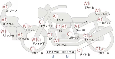 Suzuki V-STROM 650 ABS лот № 00257 оценка 4  с аукциона в Японии 0