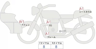 Honda CRF250L лот № 02230 оценка 5  с аукциона в Японии 0