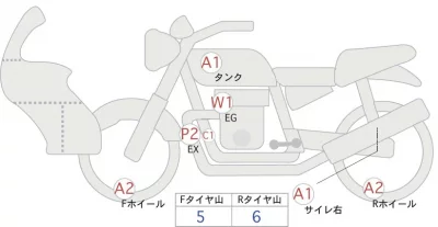 Honda HAWK11 лот № 04339 оценка 4  с аукциона в Японии 0