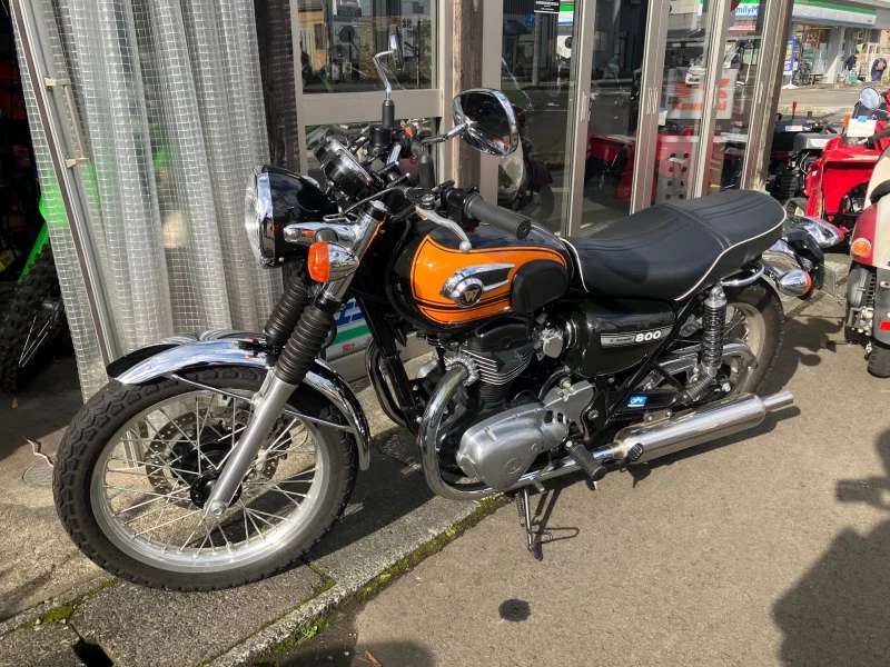 Kawasaki W800 Final лот № 00331 оценка 5  с аукциона в Японии