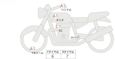 Ducati  MONSTAR M695 лот № 00367 оценка 4  с аукциона в Японии 0