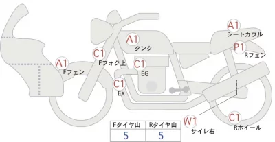 Suzuki GSR250 лот № 04392 оценка 4  с аукциона в Японии 0