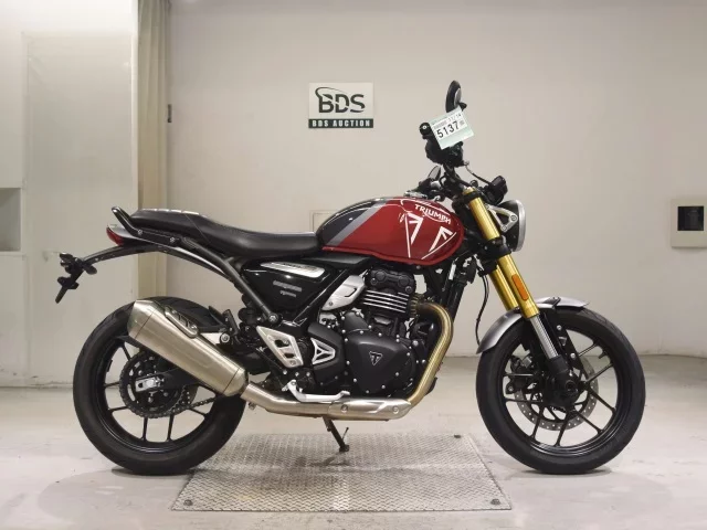 Triumph  SPEED 400 лот № 5137 оценка 6  с аукциона в Японии