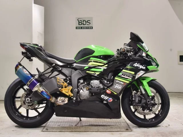 Kawasaki ZX-6RA лот № 2635 оценка 4  с аукциона в Японии