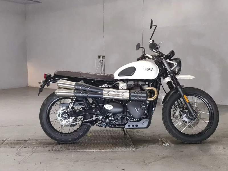 Triumph  STREET SCRAMBLER лот № 5674 оценка 4.5  с аукциона в Японии