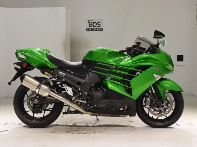 Kawasaki ZX-14RA лот № 5230 оценка 5  с аукциона в Японии