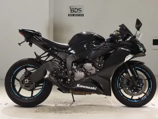 Kawasaki ZX-6RA лот № 2646 оценка 4  с аукциона в Японии