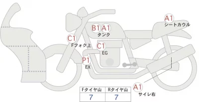 Kawasaki Ninja 250 лот № 04070 оценка 4  с аукциона в Японии 0