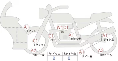 Honda Gold Wing Tour DCT лот № 02085 оценка 4  с аукциона в Японии 0