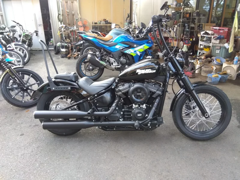 Harley-Davidson HARLEY FXBB лот № 02116 оценка 4  с аукциона в Японии