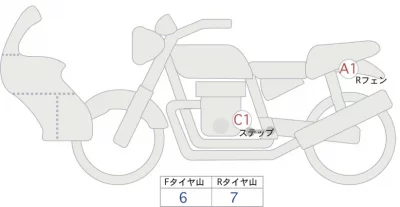 Harley-Davidson HARLEY FLHTCUTGSE TRI G лот № 04143 оценка 5  с аукциона в Японии 0