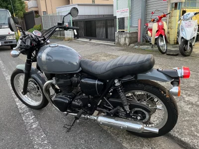 Kawasaki W800 STREET  с аукциона в Японии