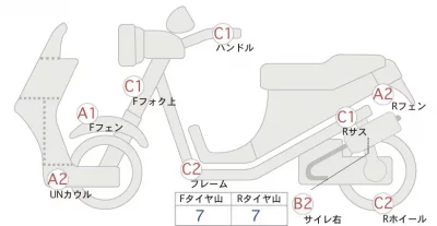 Suzuki SKYWAVE 650 лот № 00212 оценка 4  с аукциона в Японии 0